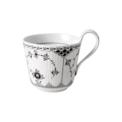 Sort Musselmalet Halvblonde højhankskop 33 cl