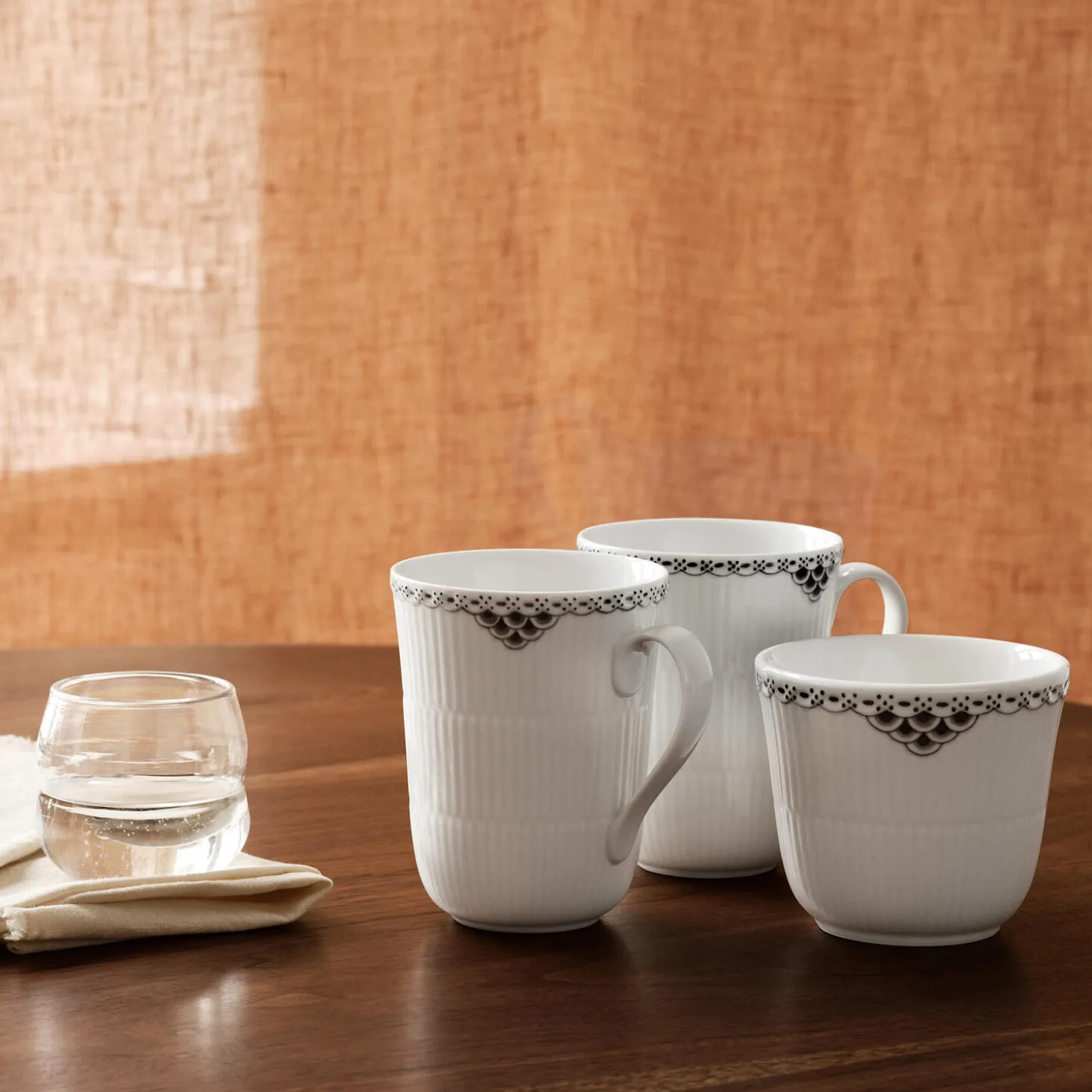 Sort Riflet Blonde krus 36 cl, 2 stk.