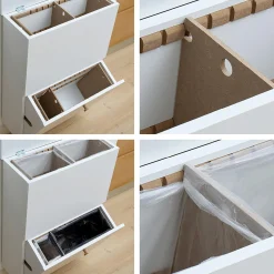 SORTED Standard Tall affaldssortering, denim blue