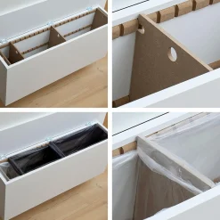 SORTED Standard Wide affaldssortering, carbon grey