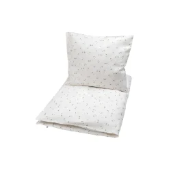 SPARKLE junior sengetøj, balsam cream/walnut