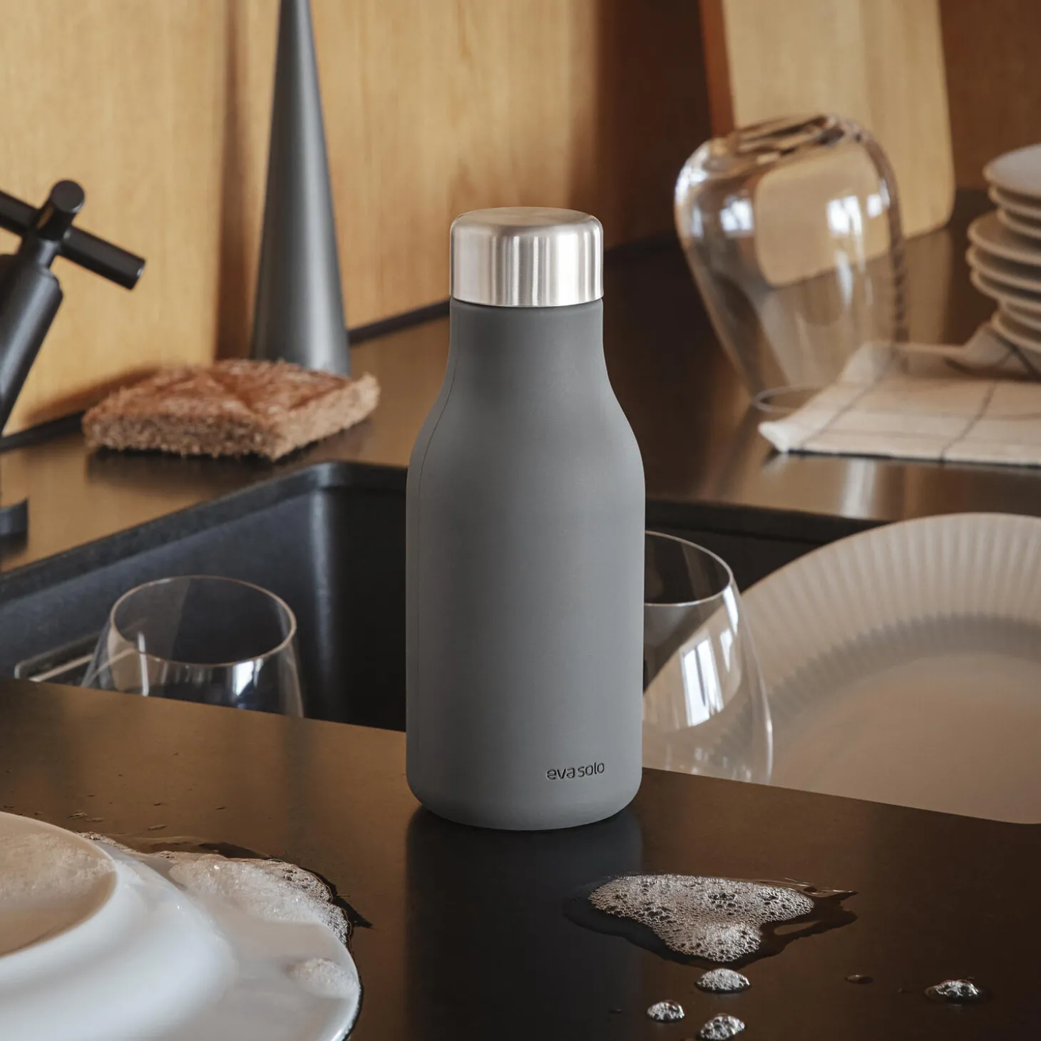 Squeeze sæbedispenser, elephant grey