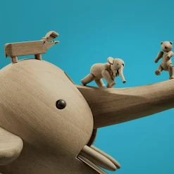 Sæt af liliput i eg 3 stk.