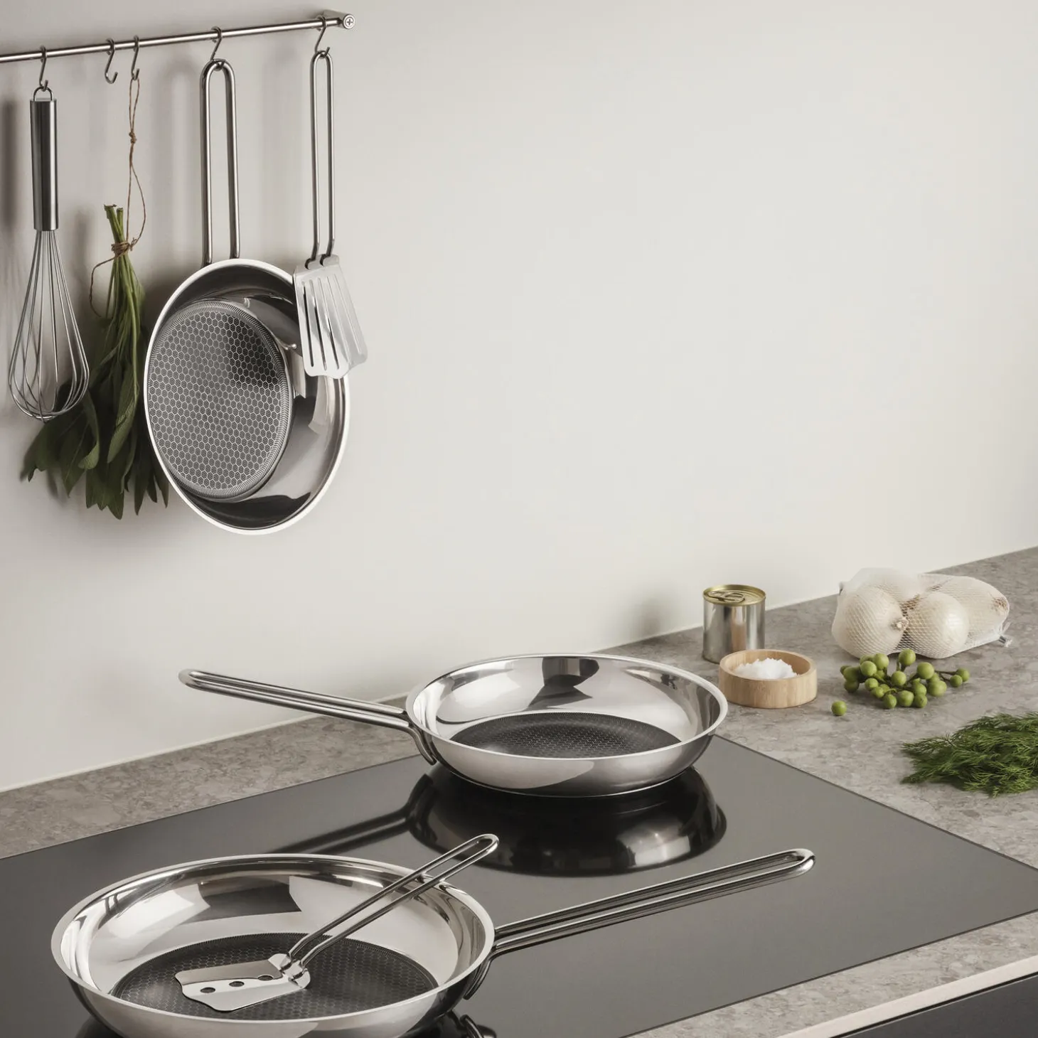 Stainless Steel Stegepande Mosaic 20 cm