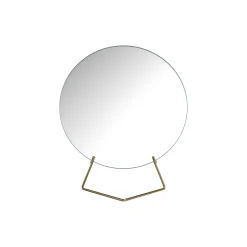 Standing Mirror, brass