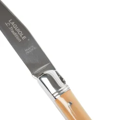 Steakkniv, brunt horn