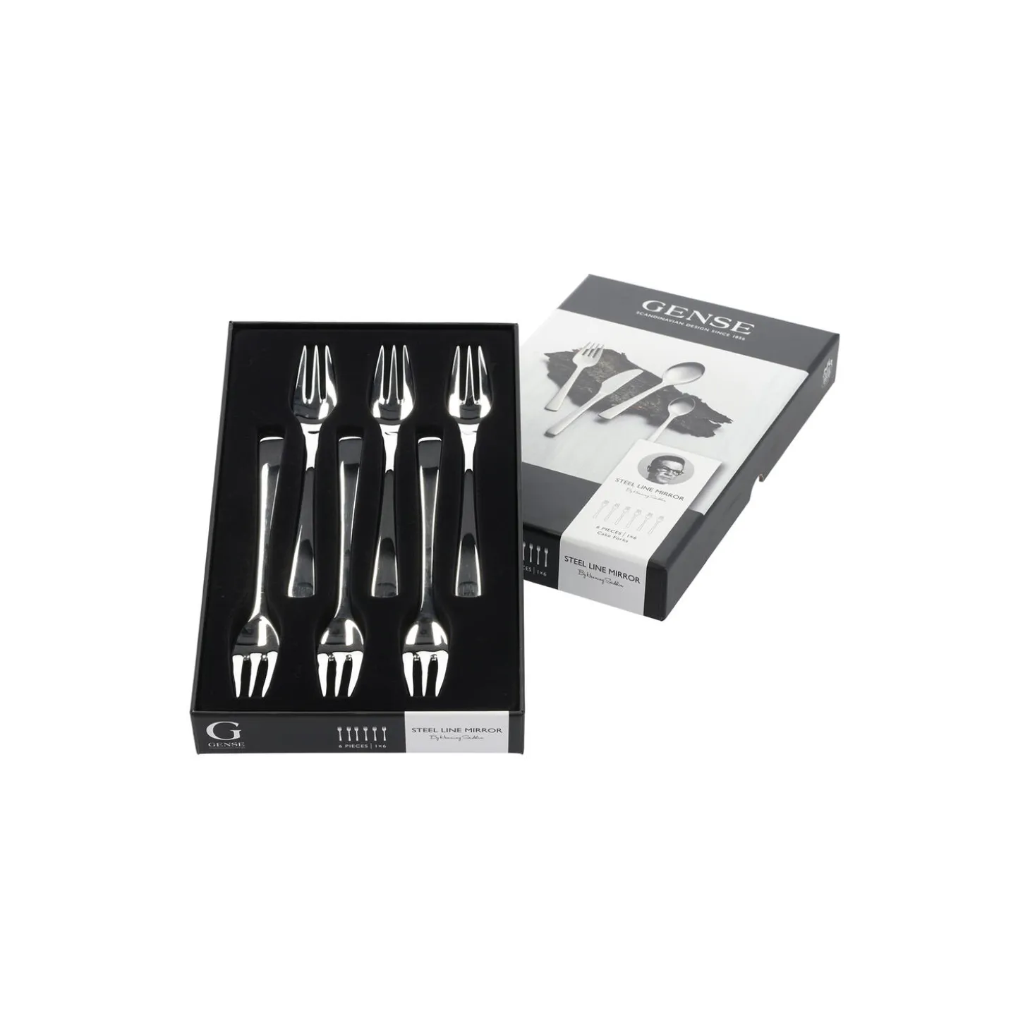 Steel Line kagegaffel 6 stk.