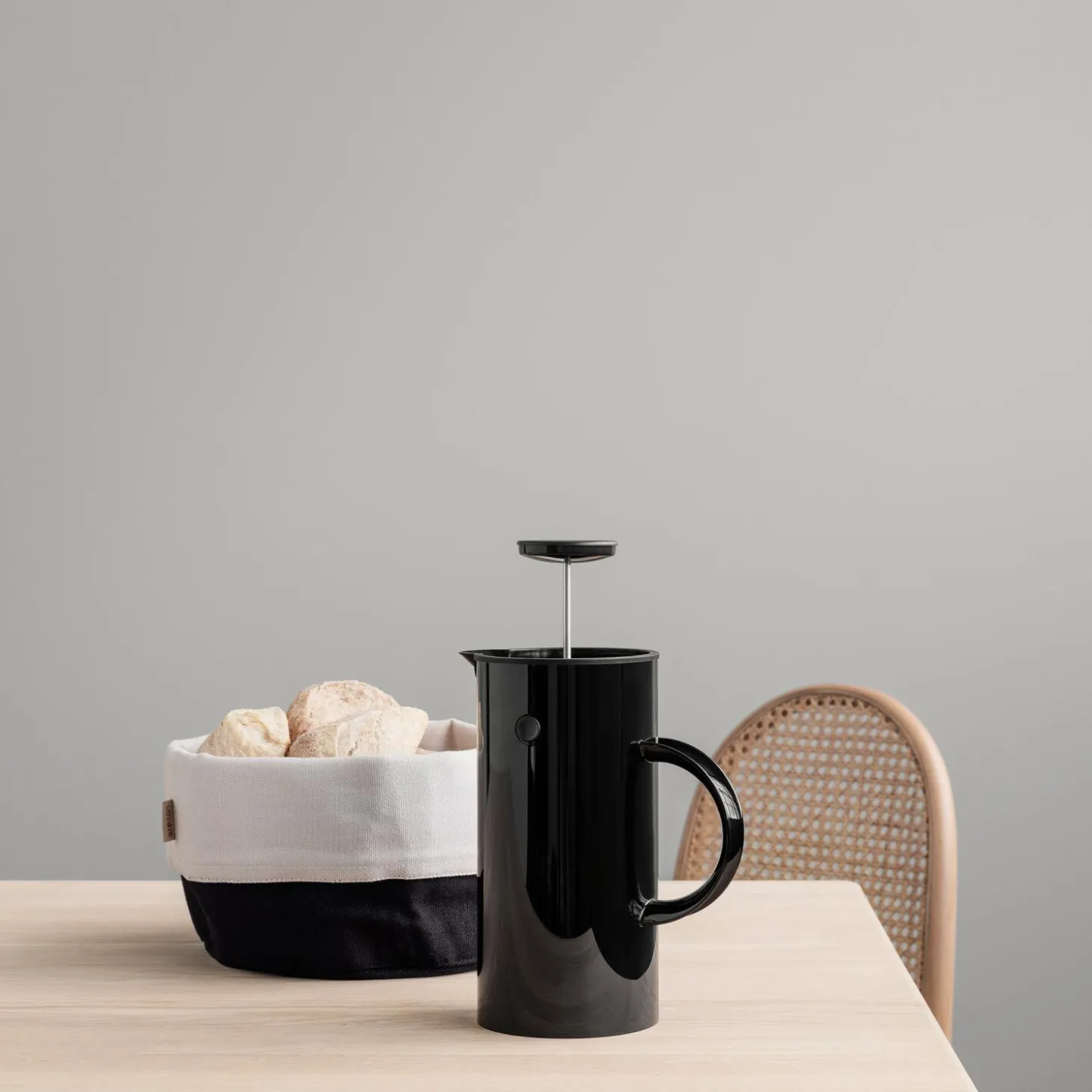 Stelton brødpose, black/sand