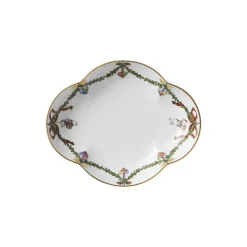 Stjerne Riflet jul fad 17,5 cm