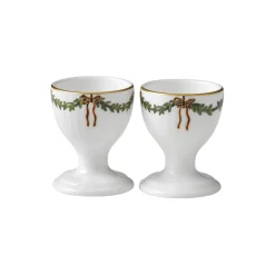 Stjerne Riflet Jul æggebæger, 2 stk.