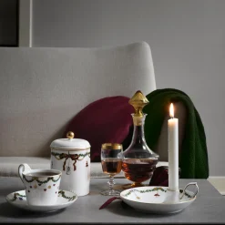 Stjerne Riflet Jul højhankskop og underkop 27 cl