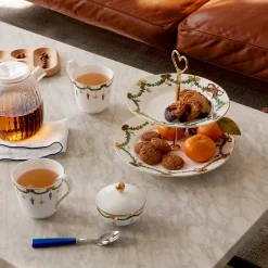 Stjerne Riflet Jul étagère