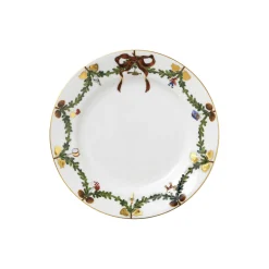 Stjerne Riflet Jul tallerken Ø 22 cm