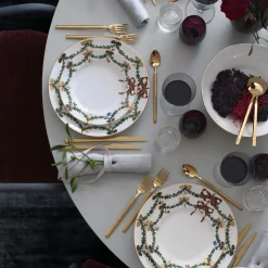 Stjerne Riflet Jul tallerken Ø 27 cm