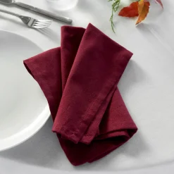 Stofservietter, rumba red