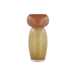 Styles vase, yellow/amber
