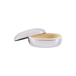 Superellipse Smykkeskrin Stor, blankt stål