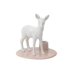 Sweet Stories lysestage med hjortekid, lyserød