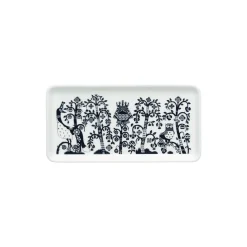 Taika aflang tallerken, sort