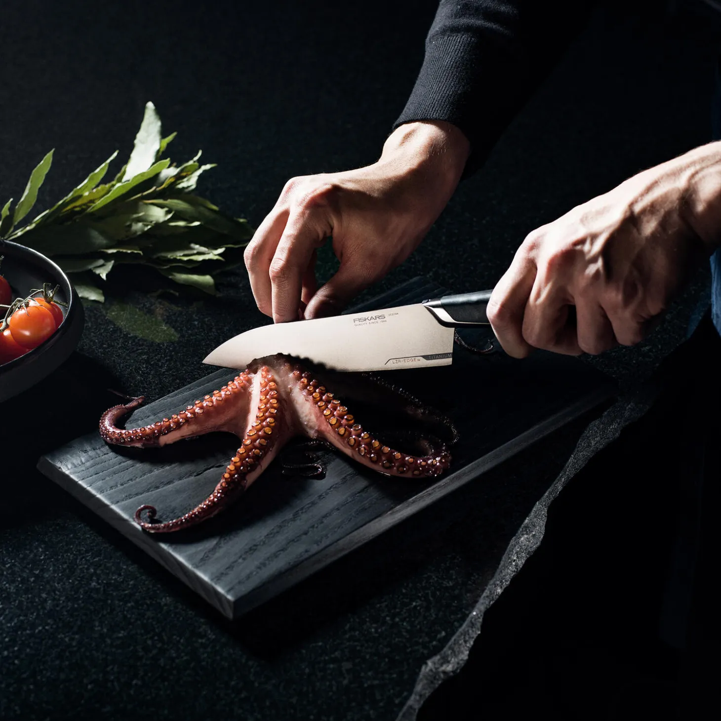 Taiten kokkekniv mellem