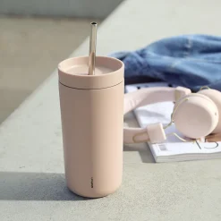 To Go Sip termokop med sugerør, heather