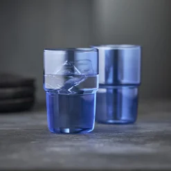 Torino drikkeglas 2 stk., blå