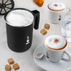 Tuttocrema manuel mælkeskummer, sort