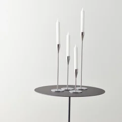 Venus lysestage 21 cm, rustfri stål