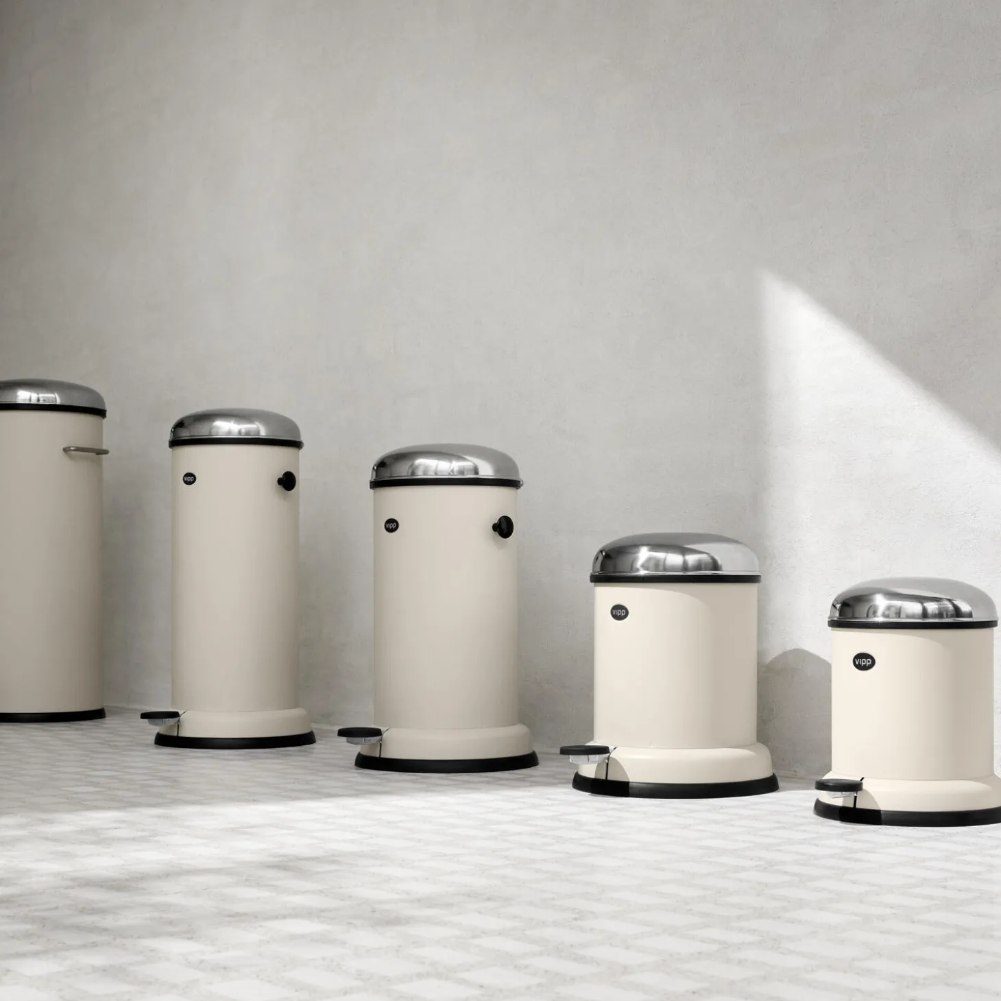 VIPP16 pedalspand, beige