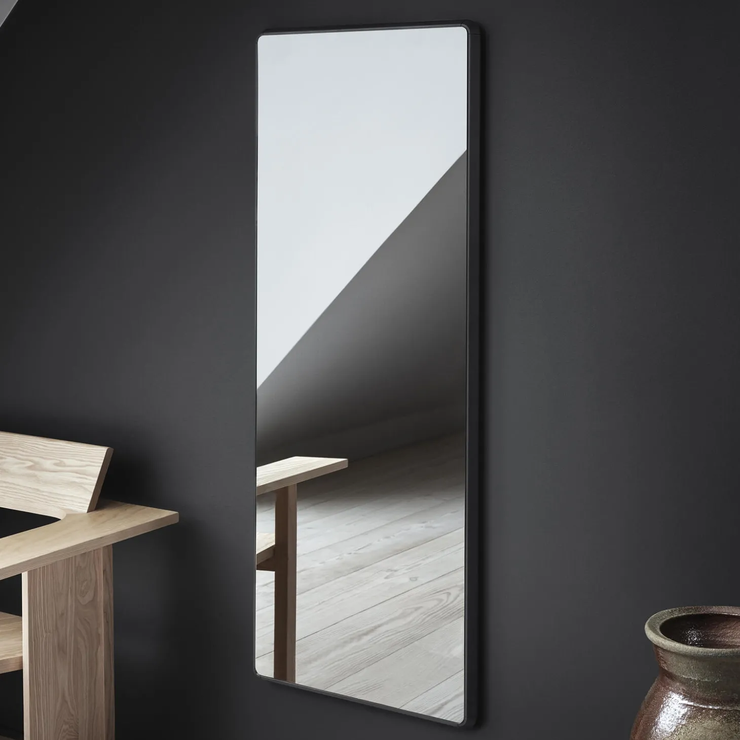 VIPP912 spejl medium, sort