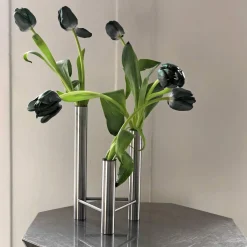 VISTA lysestage/vase, poleret