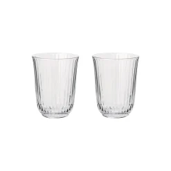 Waves vandglas højt 2 stk., klar